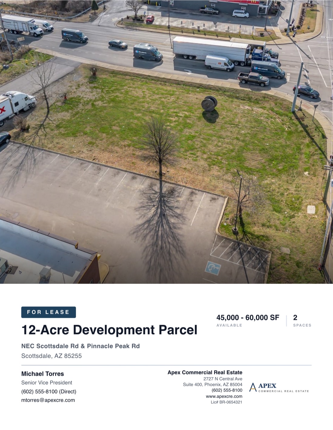 Land Leasing Package template example created with CREBuilder